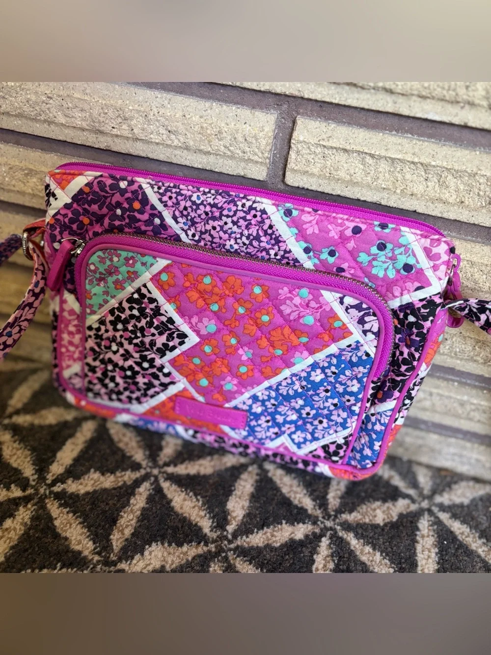 Boho Quilted Crossbody Bag - Vera Bradley - Summer Bag - Picture 5 of 15